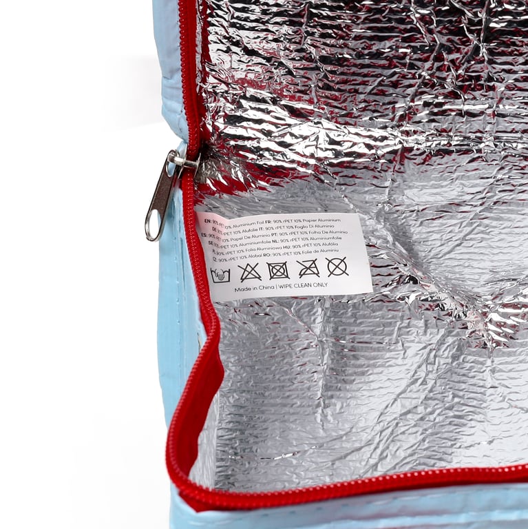 Foodiemals RPET Insulated Cooler Bag - Eco Friendly Reusable Food Storage