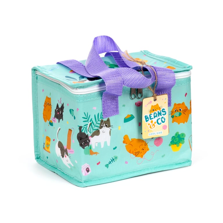 Beans & Co Insulated Cooler Bag - Reusable and Eco Friendly Pet Carrier Made from Recycled Plastic Bottles