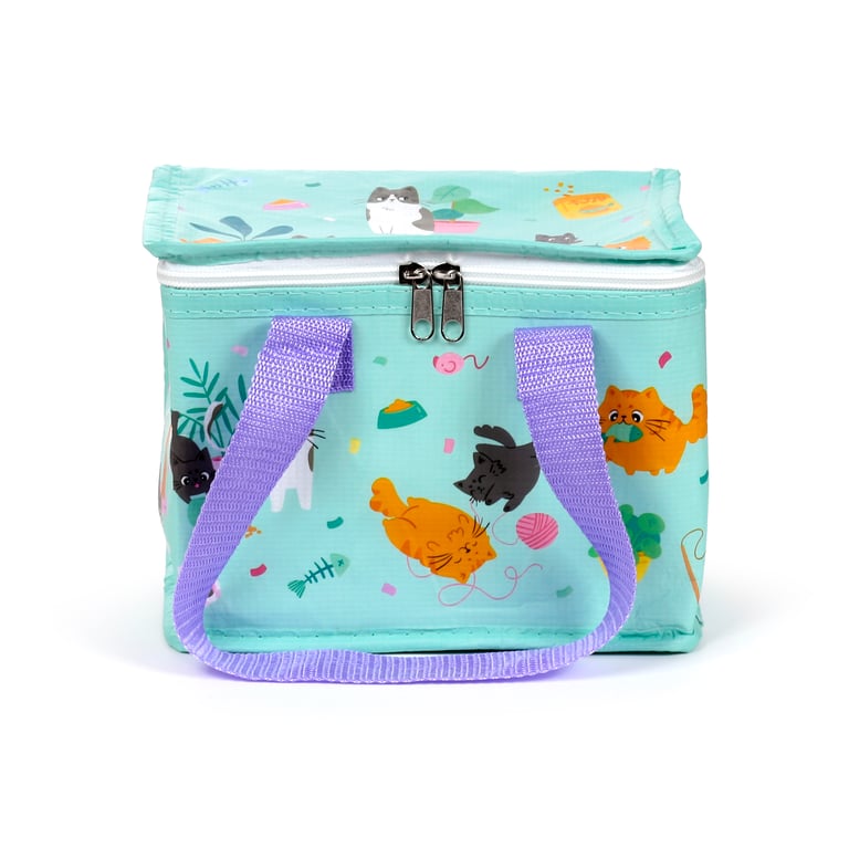 Beans & Co Insulated Cooler Bag - Reusable and Eco Friendly Pet Carrier Made from Recycled Plastic Bottles