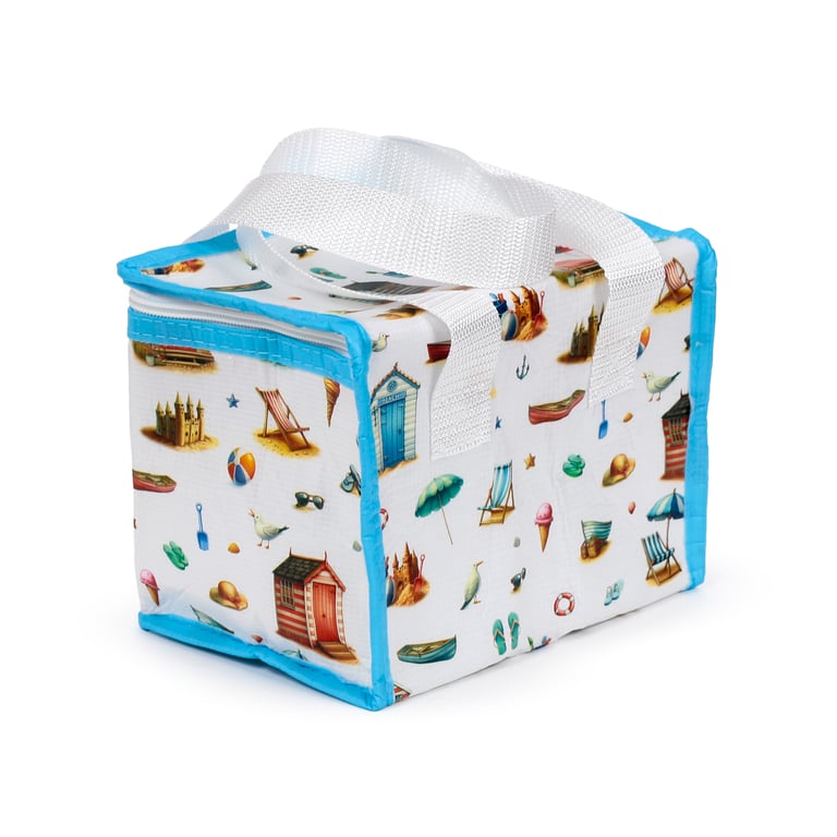 Coastal RPET Insulated Cooler Bag - Reusable and Eco-Friendly Food Preservation Bag