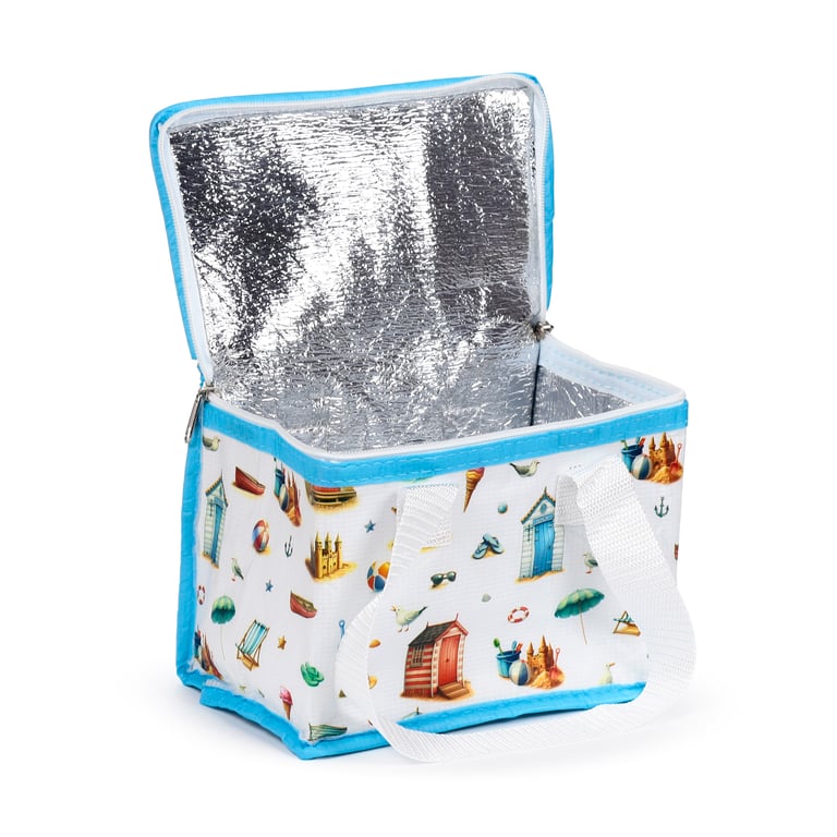 Coastal RPET Insulated Cooler Bag - Reusable and Eco-Friendly Food Preservation Bag
