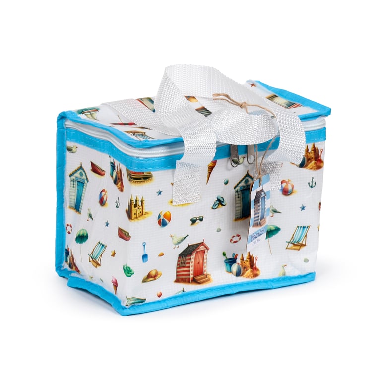 Coastal RPET Insulated Cooler Bag - Reusable and Eco-Friendly Food Preservation Bag