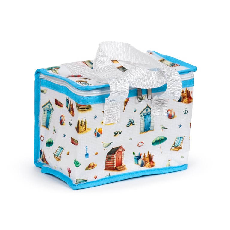 Coastal RPET Insulated Cooler Bag - Reusable and Eco-Friendly Food Preservation Bag