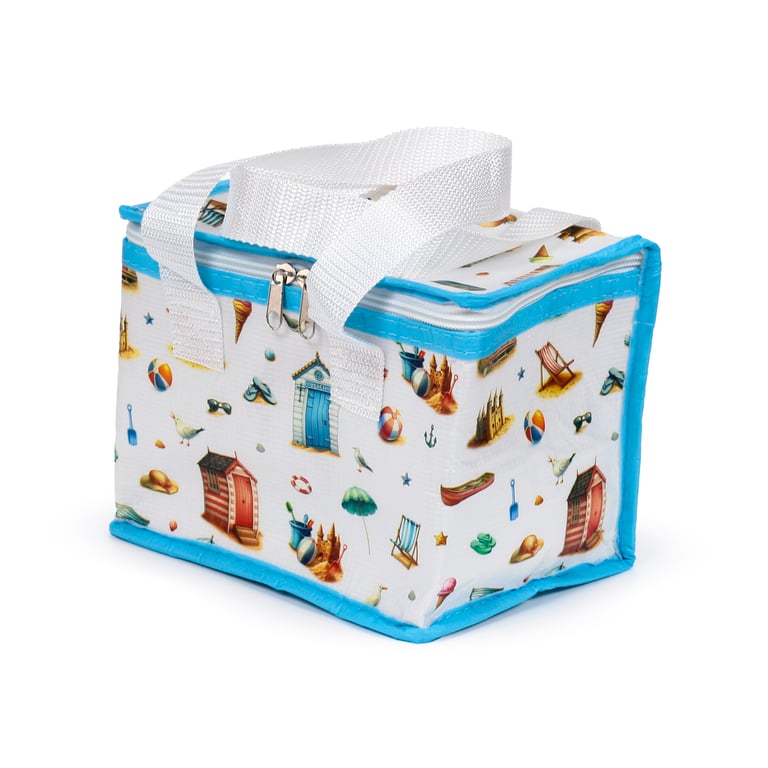 Coastal RPET Insulated Cooler Bag - Reusable and Eco-Friendly Food Preservation Bag