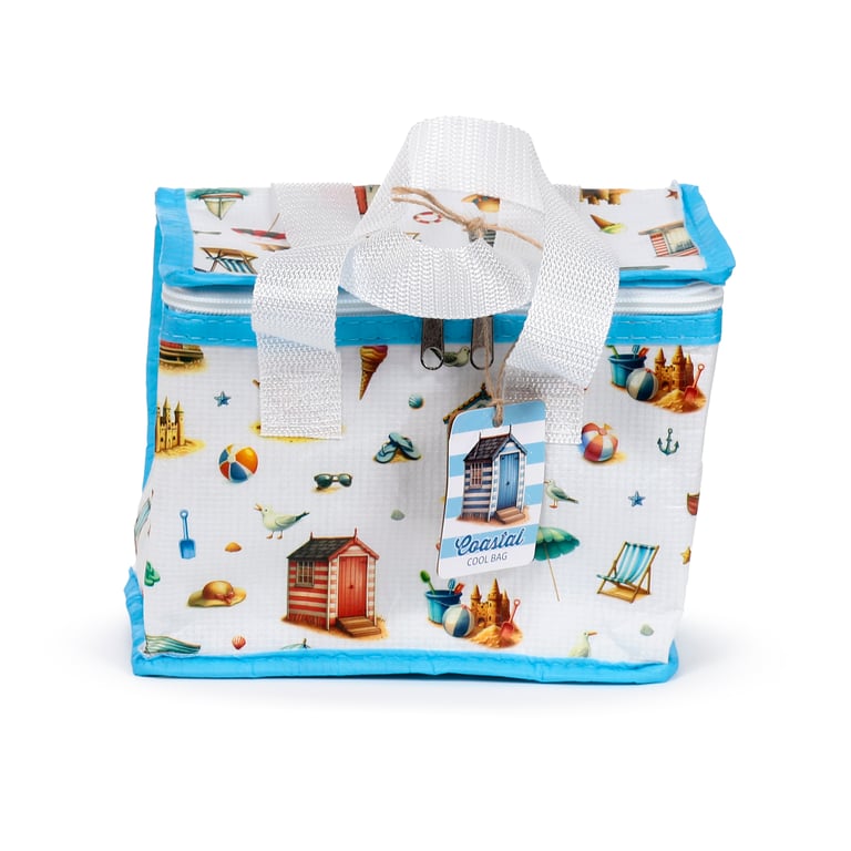 Coastal RPET Insulated Cooler Bag - Reusable and Eco-Friendly Food Preservation Bag