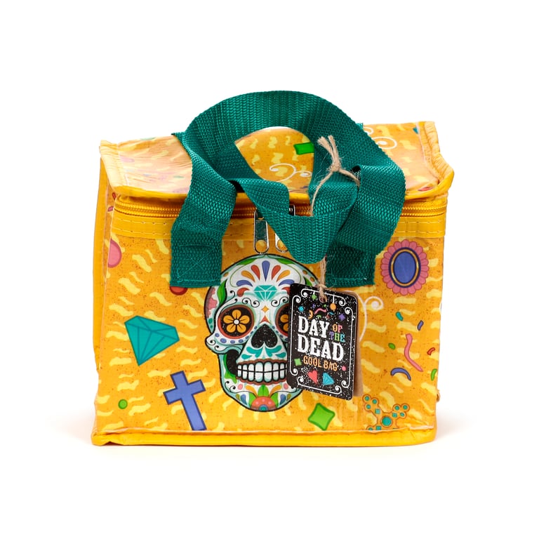 Day of the Dead RPET Insulated Reusable Cooler Bag - Eco-Friendly Food Storage