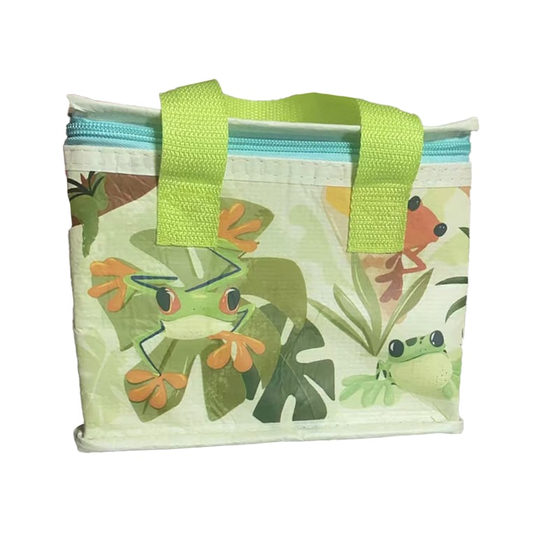 Tropical Frogs RPET Insulated Eco-Friendly Reusable Cool Bag