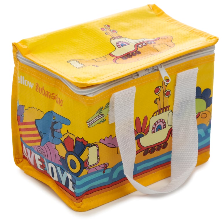 Yellow Submarine Foil Lined Insulated Cool Bag with EPE Foam and Carry Handles