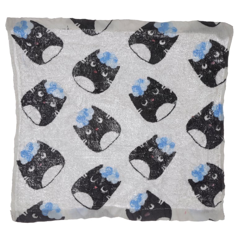 Compressed Polyester Cat Feline Travel Towel - Washable and Quick Drying