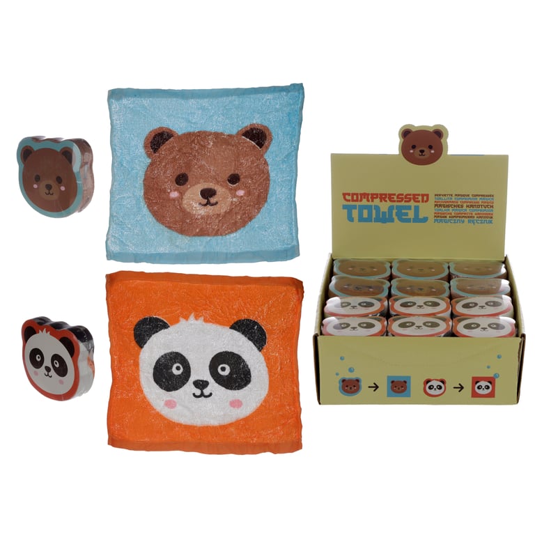 Compressed Travel Towel - 100 Washable Polyester Portable Accessory