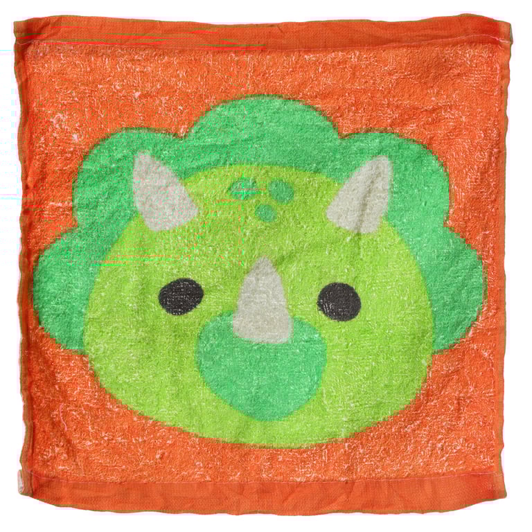 Adoramals Cutiesaurs Dinosaur Compressed Travel Towel - 60 Polyester, Washable & Compact