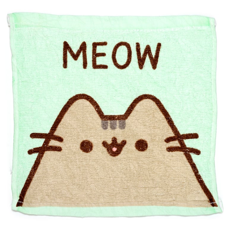 Pusheen Cat Compressed Travel Towel - Polyester Cotton Blend