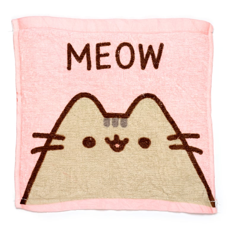 Pusheen Cat Compressed Travel Towel - Polyester Cotton Blend