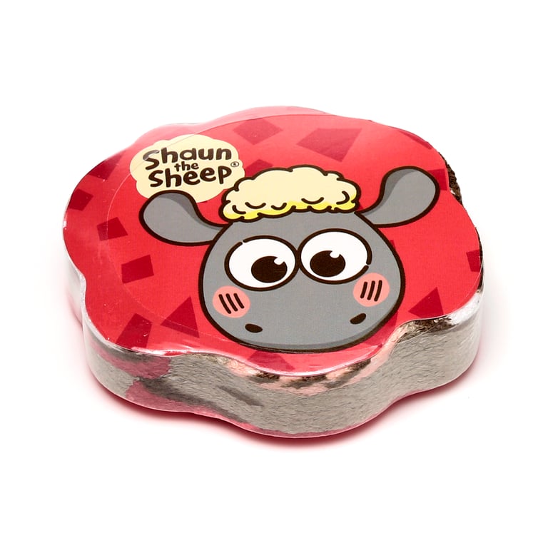 Licensed Kawaii Cute Shaun the Sheep Compressed Travel Towel - Polyester Cotton Blend