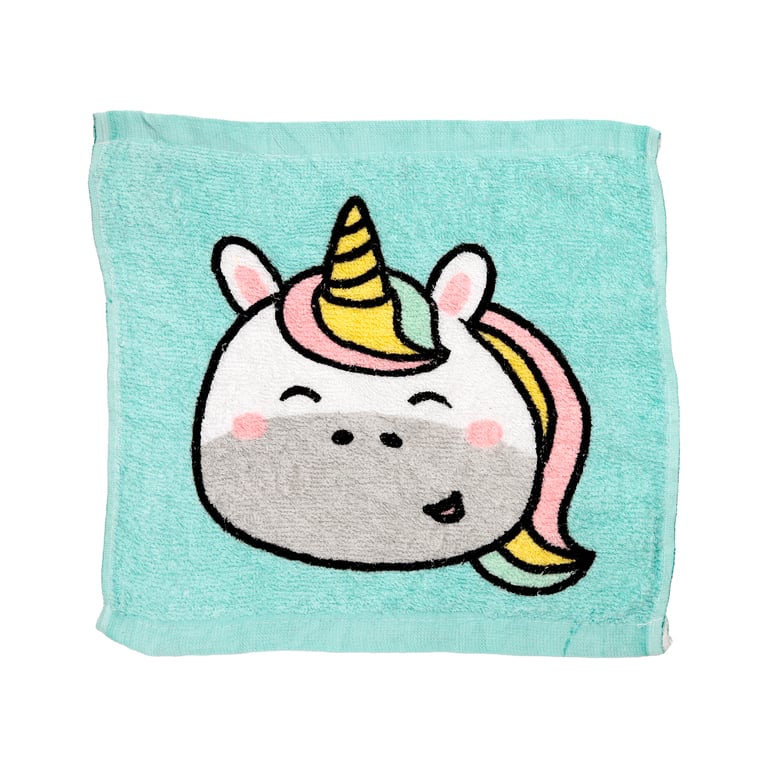 Adoracorns Unicorn Compressed Travel Towel - 60 Polyester, Washable and Compact