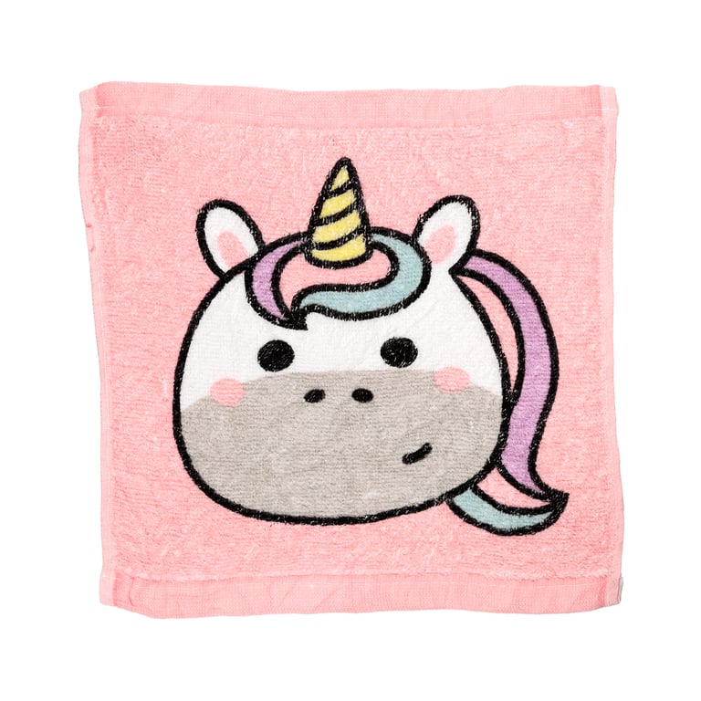 Adoracorns Unicorn Compressed Travel Towel - 60 Polyester, Washable and Compact