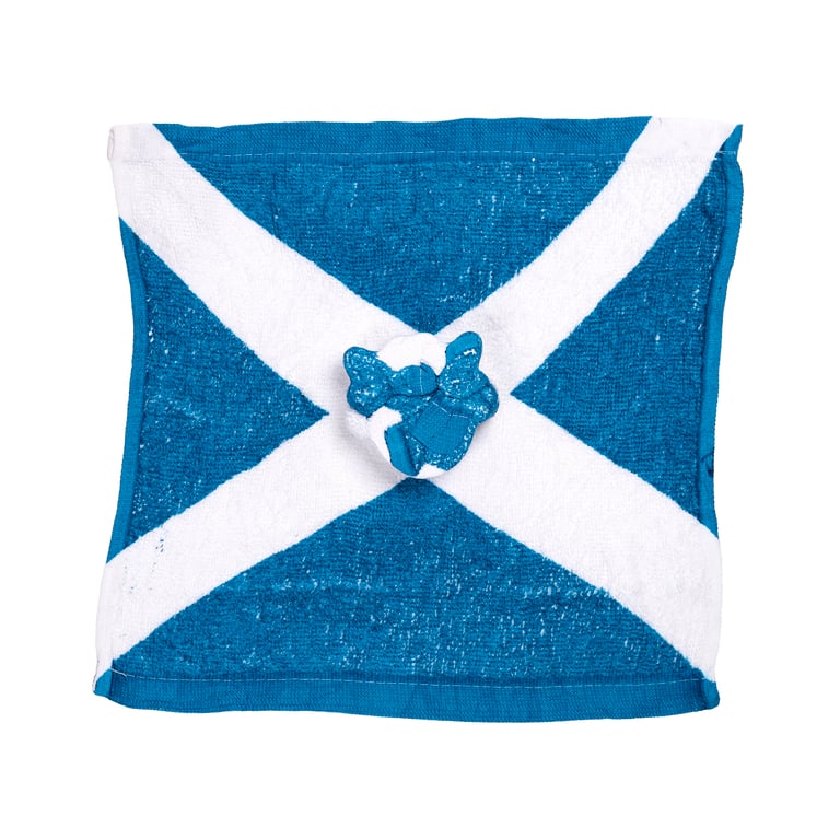 Compressed Scotland Souvenir Travel Towel - Compact & Washable Polyester Cotton Gift Idea
