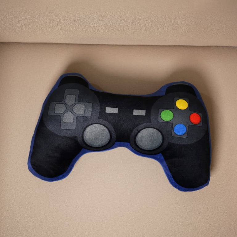 CE Marked Polyester Plush Game Controller Cushion - Soft and Safe Gaming Accessory