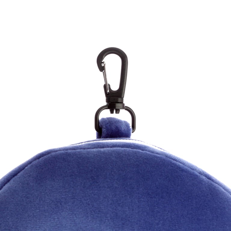 Relaxeazzz Travel Pillow & Eye Mask - Penguin with Quick Release Eye Mask and Spandex Construction