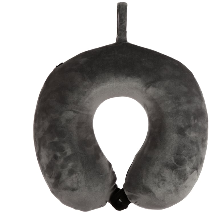 Relaxeazzz Plush Memory Foam Travel Pillow - Ultimate Comfort on-the-go