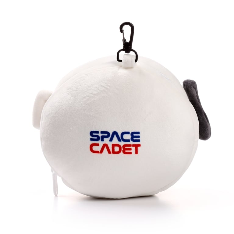 Relaxeazzz Travel Pillow & Eye Mask - Quick Release Space Cadet Gift Edition