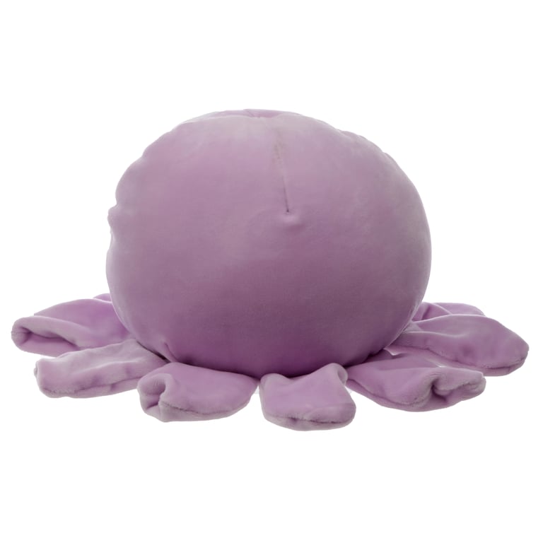 CE Marked Plush Octopus Cushion - 10 Arms, Soft Polyester, EN71 Compliant, Non-Flammable for Kids Room Decoration