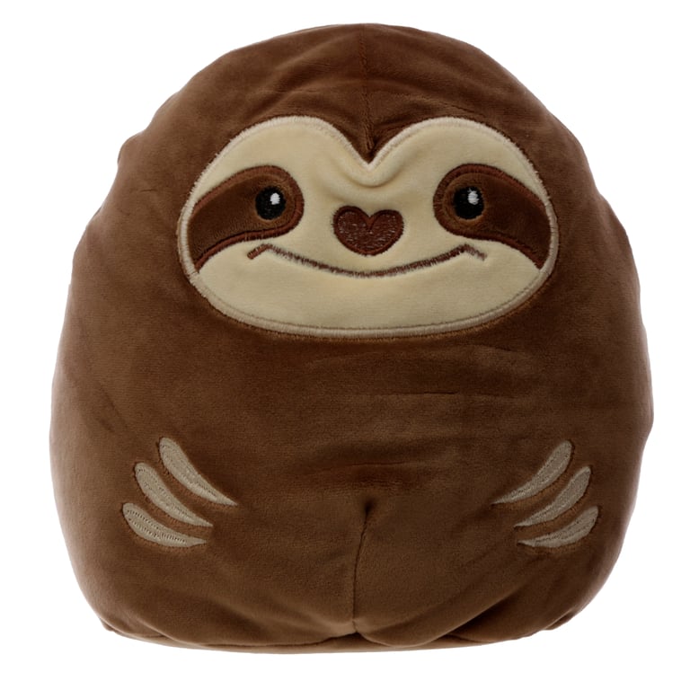 Plush Squeezies Sloth Cushion - CE/UKCA Marked Polyester Sofa Pillow