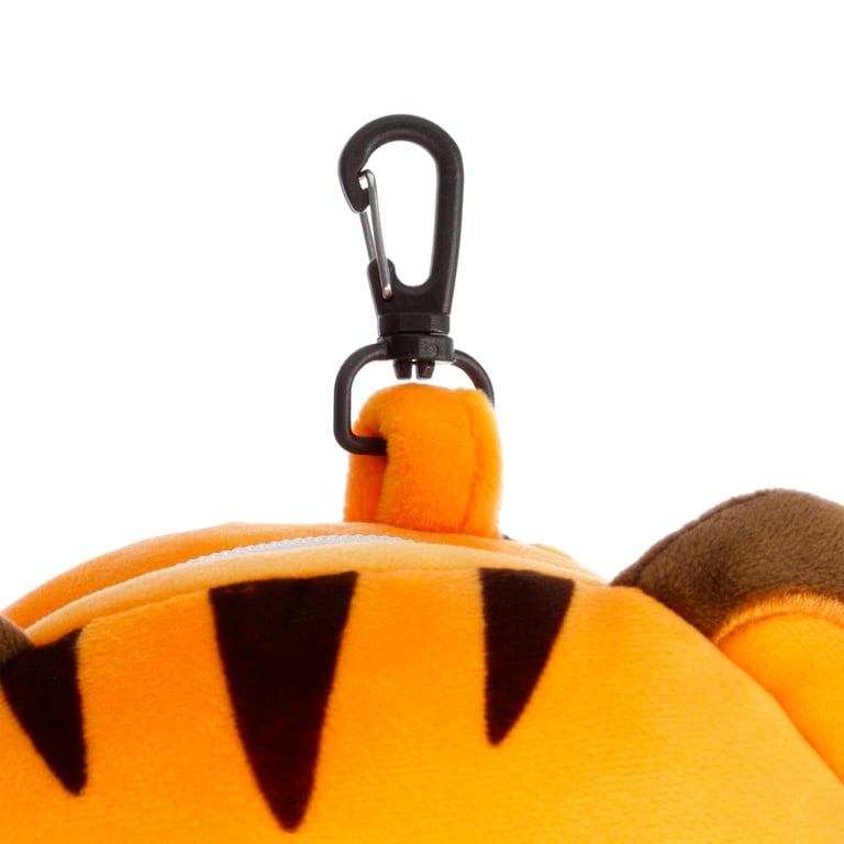 Relaxeazzz Travel Pillow & Eye Mask - Tiger with Quick Release and Polyester Spandex Construction, Gift of the Year 2020 Winner