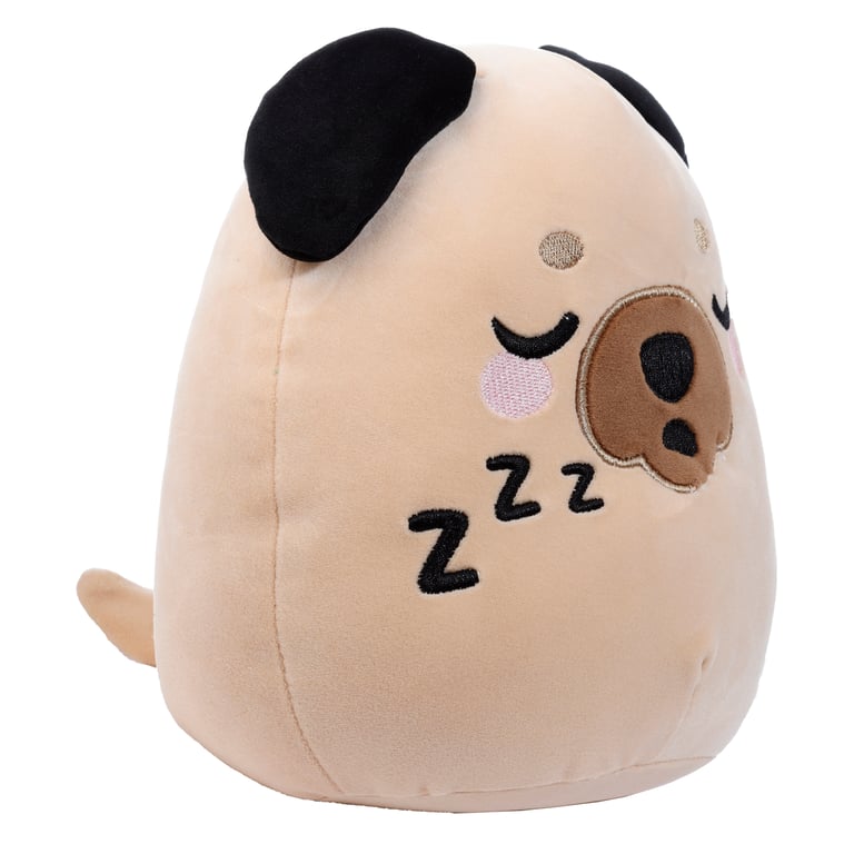 Gus the Pug Adoramals Pets Plush Toy - CE Marked Velboa Squishy Companion for Kids
