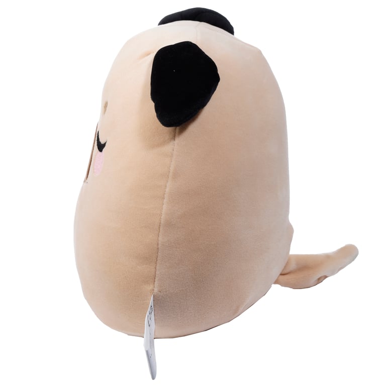 Gus the Pug Adoramals Pets Plush Toy - CE Marked Velboa Squishy Companion for Kids