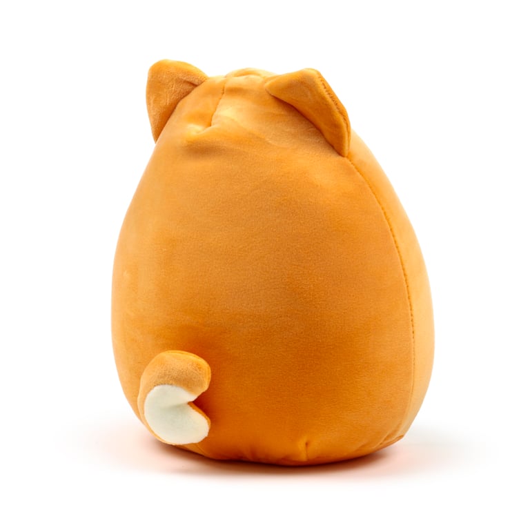 Squidglys Shuggs Velboa CE Marked En71 Compliant Shiba Inu Plush Toy for Kids and Adults