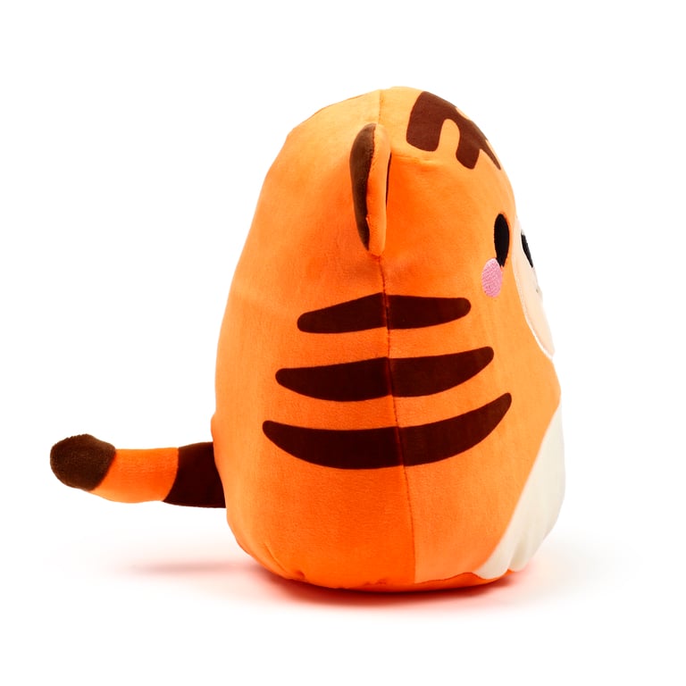 Squidglys Alfie the Tiger Velboa CE Marked Wild Plush Toy
