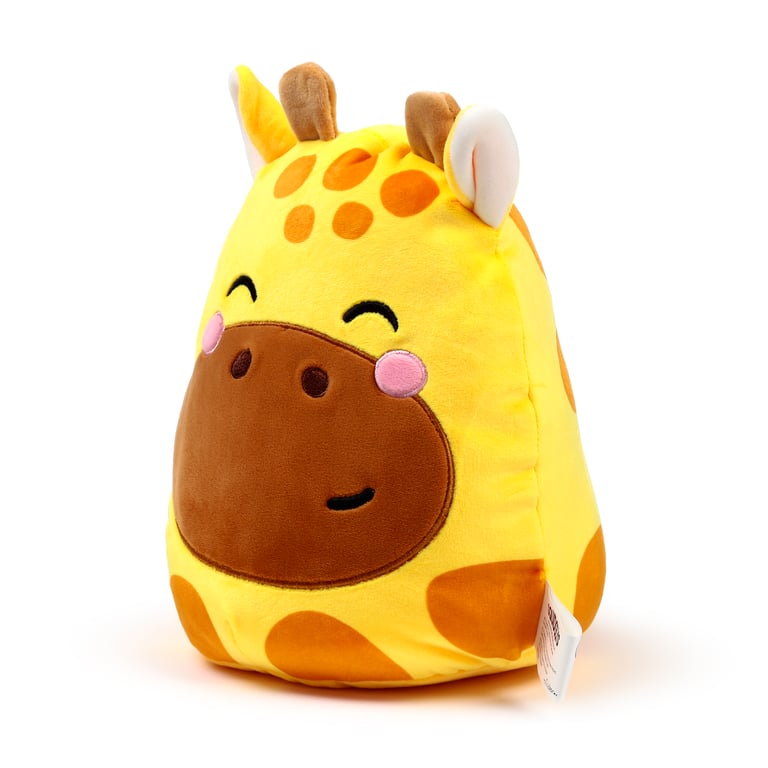 Squidglys Raffi CE Marked Soft Velboa Giraffe Plush Toy - EN71 Compliant and Flame Resistant