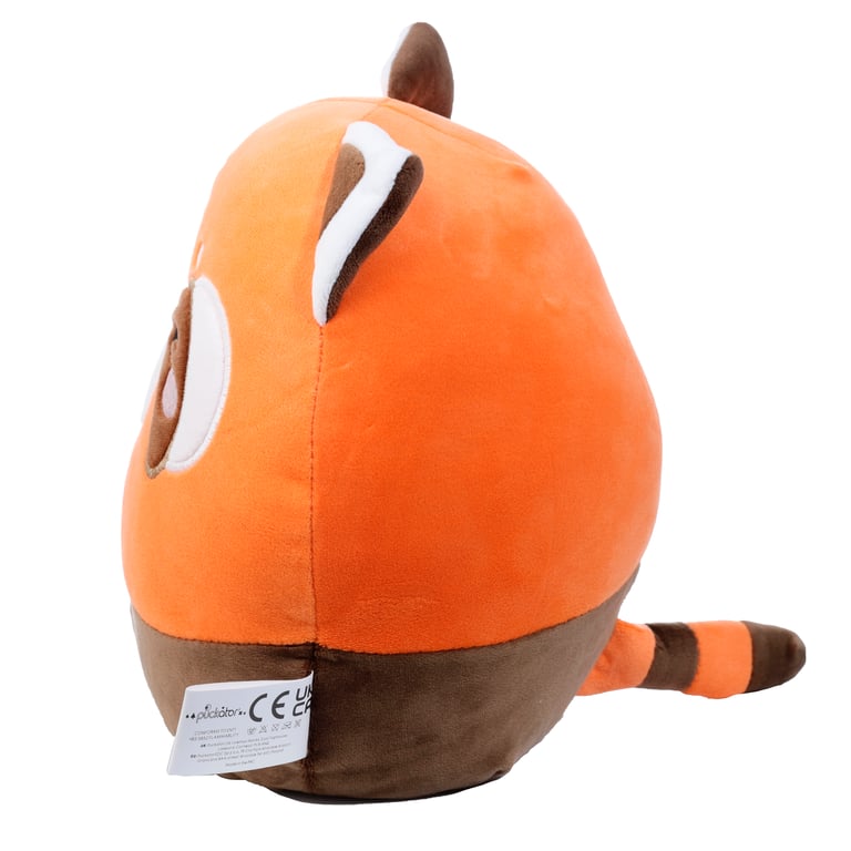 Squidglys Ru Red Panda Velboa Plush Toy - CE/UKCA & EN71 Compliant for Children over 3 Years