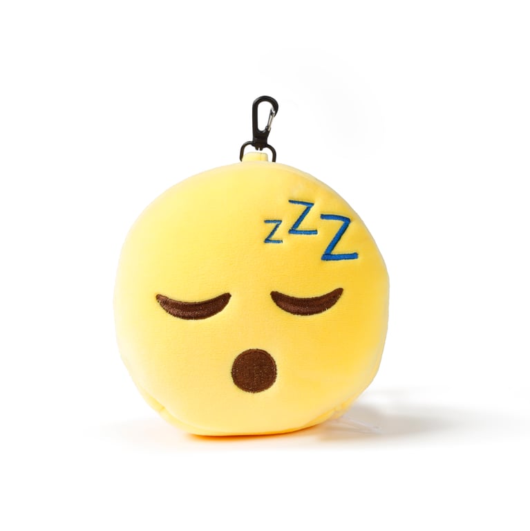 Relaxeazzz Travel Pillow & Eye Mask - Snoozie with Quick Release and Adjustable Polyester Blend
