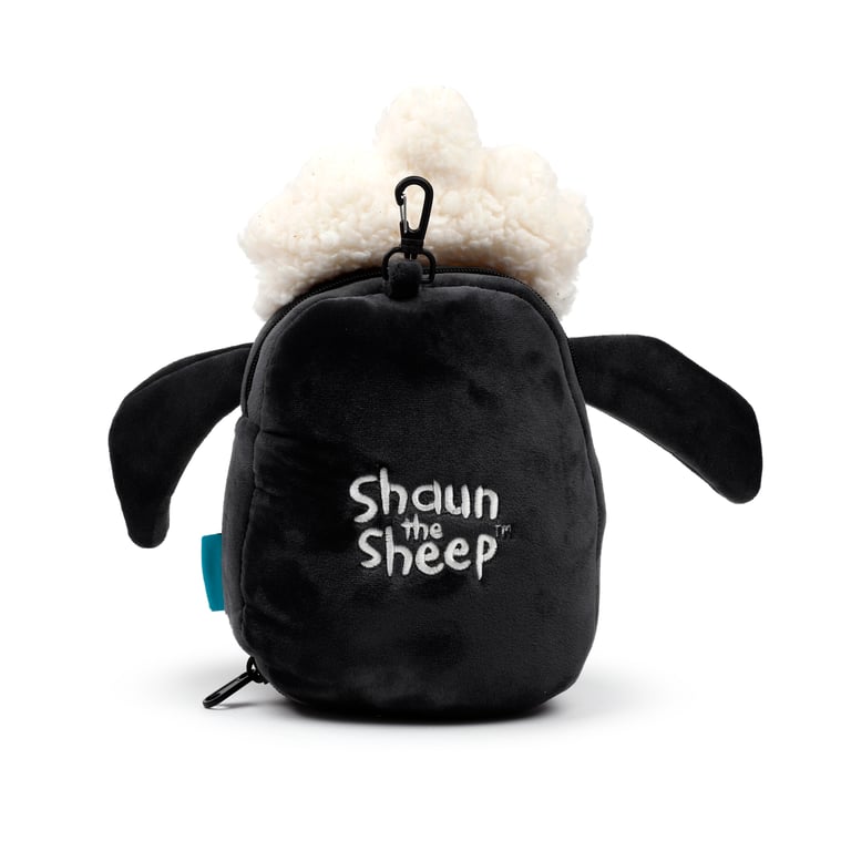 Relaxeazzz Travel Pillow & Eye Mask - Licensed Shaun the Sheep Edition, Quick Release Eye Mask for Travel