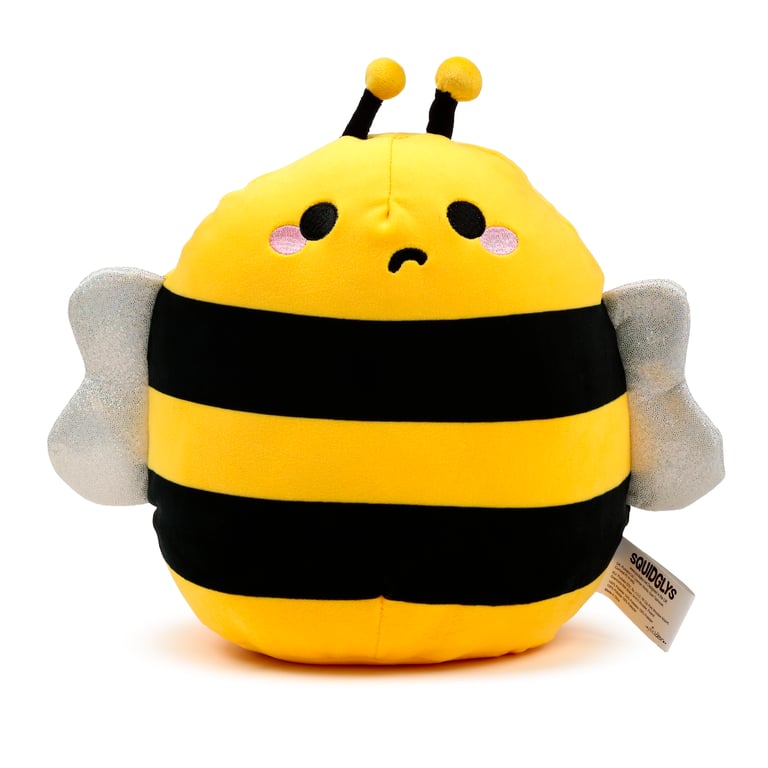 Bobby the Bee Adorabugs Velboa Plush Toy - CE & EN71 Compliant