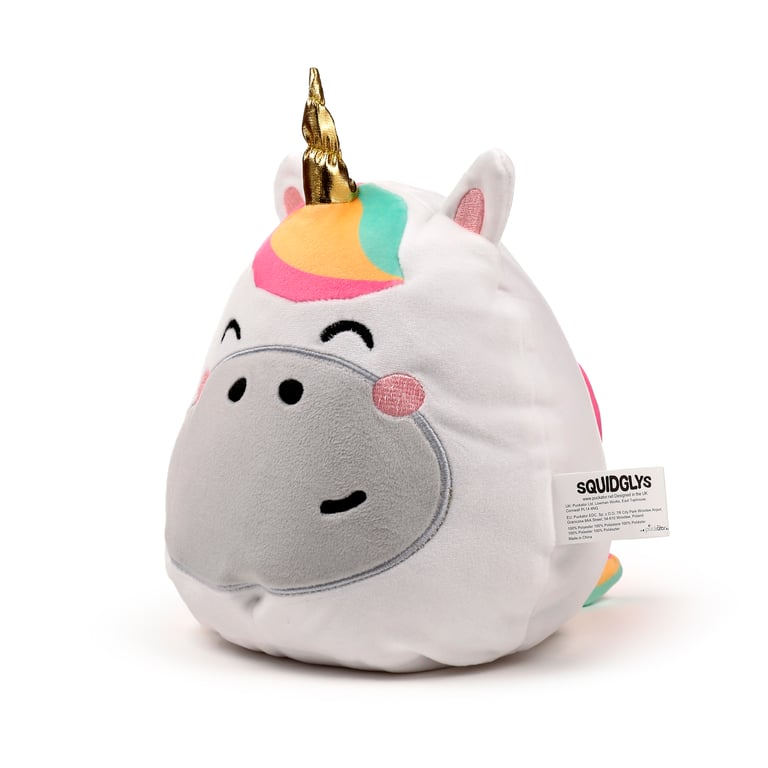 Astra the Unicorn Adoracorns Velboa Plush Toy - CE/EN71 Compliant & Soft