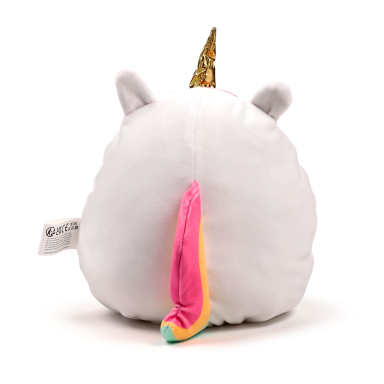 Astra the Unicorn Adoracorns Velboa Plush Toy - CE/EN71 Compliant & Soft