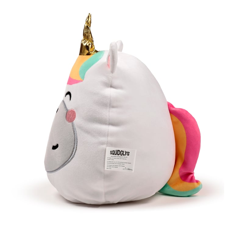 Astra the Unicorn Adoracorns Velboa Plush Toy - CE/EN71 Compliant & Soft