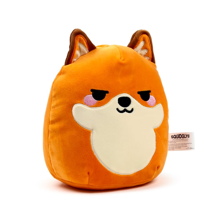 Finnick the Fox Adoramals Forest Velboa Soft Plush Toy - CE & EN71 Compliant