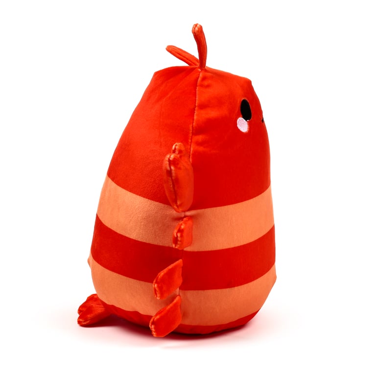 Squidglys Adoramals Pierre the Lobster Velboa Plush Toy - CE & UKCA Marked