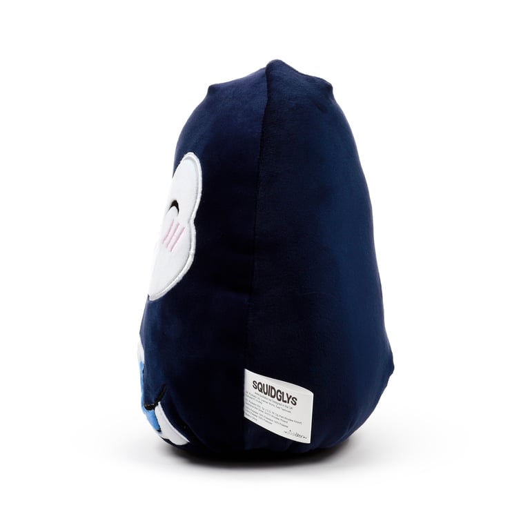 Squidglys Adoramals Ocean Nico the Penguin Plush Toy - CE Marked & EN71 Compliant Velboa Fabric