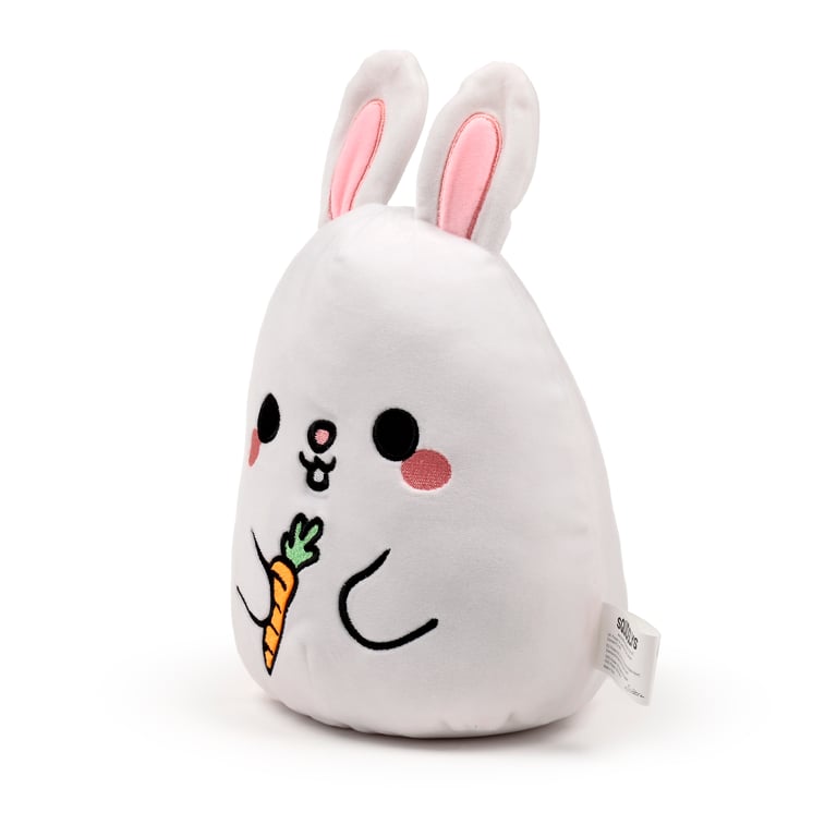 Adoramals Pets Frances the Bunny Velboa Plush Toy - CE & EN71 Compliant