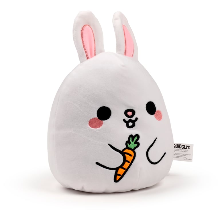 Adoramals Pets Frances the Bunny Velboa Plush Toy - CE & EN71 Compliant