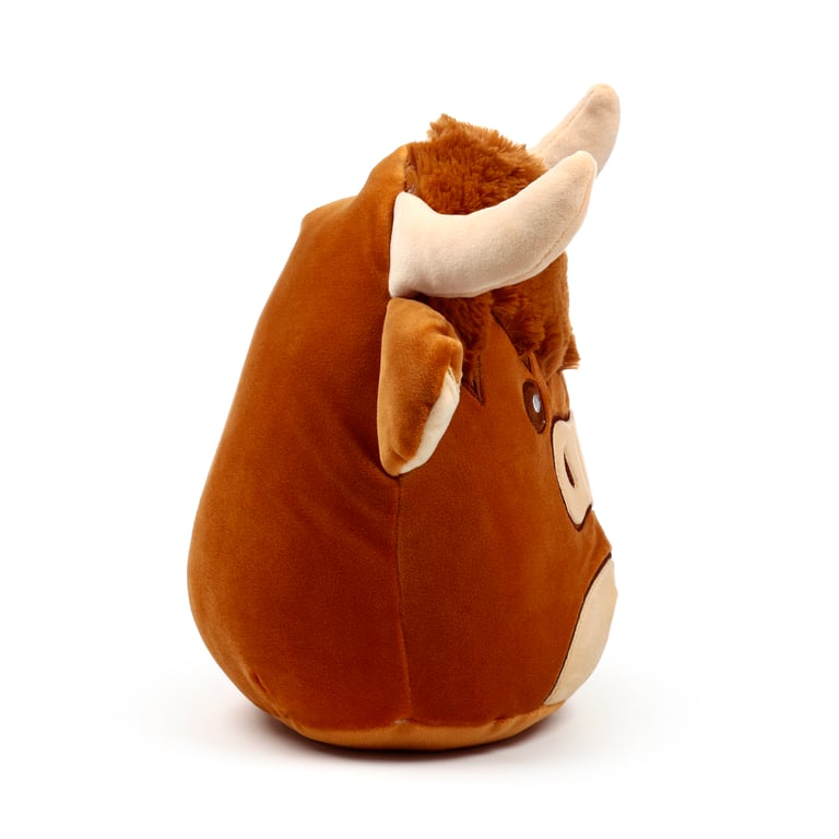 Highland Coo Cow Velboa Plush Toy - CE Marked & EN71 Compliant