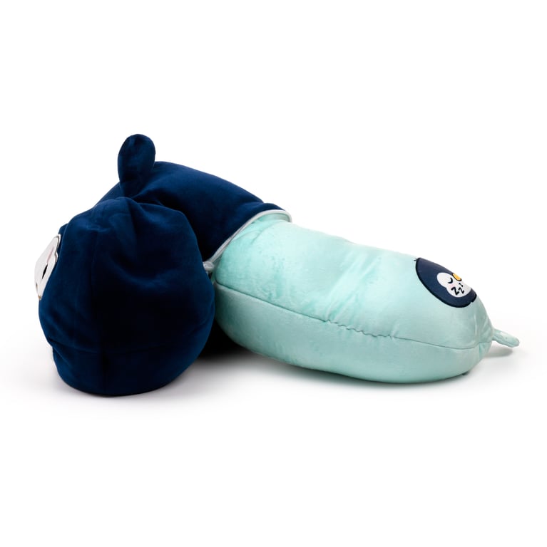 Swapseazzz 2-in-1 Travel Pillow and Plush Toy - Nico the Penguin