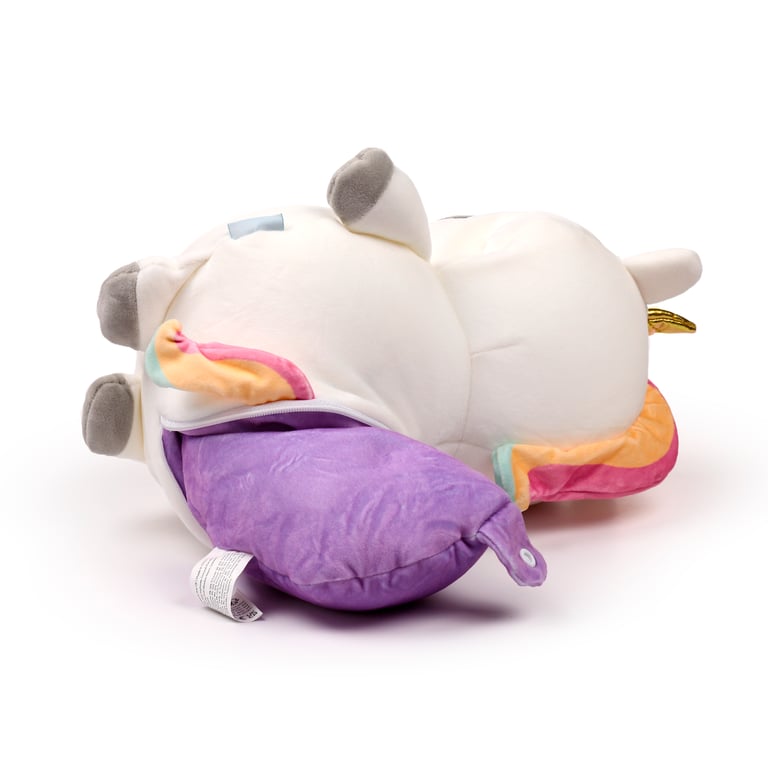 Swapseazzz 2-in-1 Unicorn Travel Pillow and Plush Toy