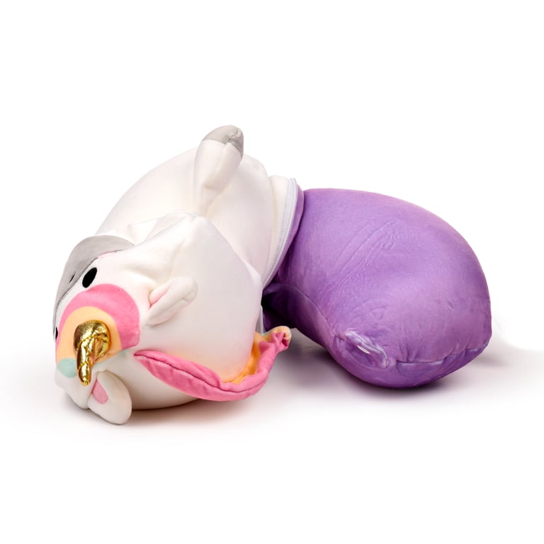 Swapseazzz 2-in-1 Unicorn Travel Pillow and Plush Toy