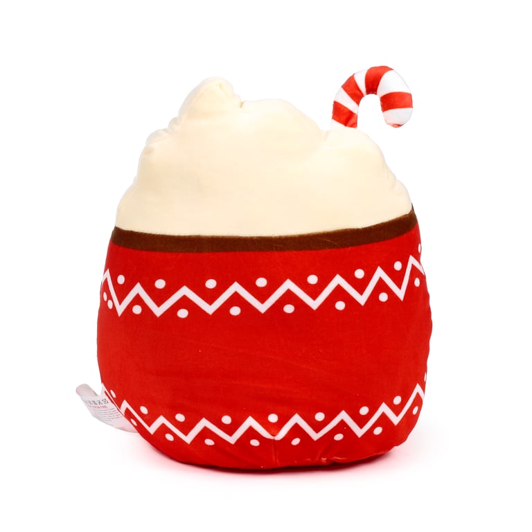 Squidglys Plush Toy - Aspen the Hot Chocolate (Soft Velboa Fabric, CE/UKCA Marked)